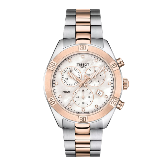Orologio Tissot Donna Pr 100 Sport Chic in Acciaio T1019172211600 - T1019172211600